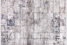 Lade das Bild in den Galerie-Viewer, Richmond Designer Teppich Modern Grau Blau Urban

