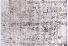 Lade das Bild in den Galerie-Viewer, Designer Teppich Abstrakte Musterung Modern Grau Grau
