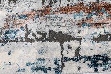 Lade das Bild in den Galerie-Viewer, Harmony Designer Teppich Kurzflor Abstrakt Surreal Grau/Beige
